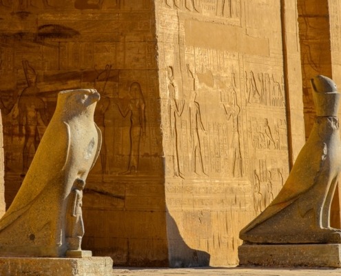 Edfu-temple-Kom-Ombo-temple-Pharos-day-tour-axa-tour-2 horus temple
