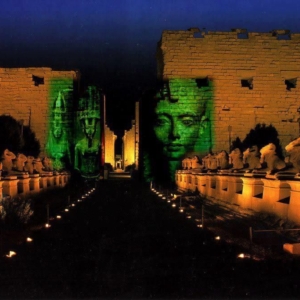sound and light show at karnak