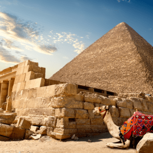 the great pyramid of Khufu