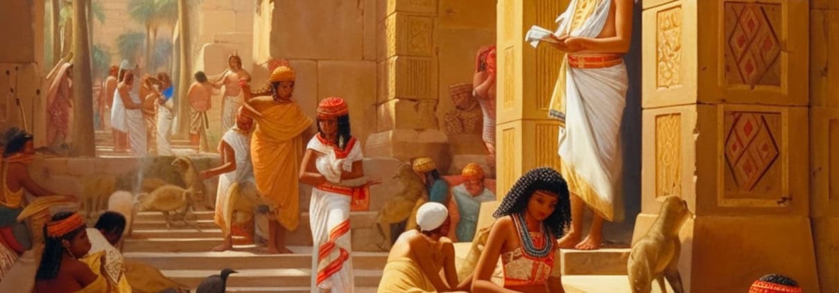 social life in old Egypt