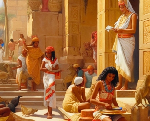 social life in old Egypt