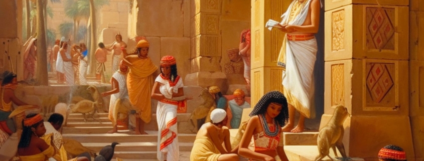 social life in old Egypt