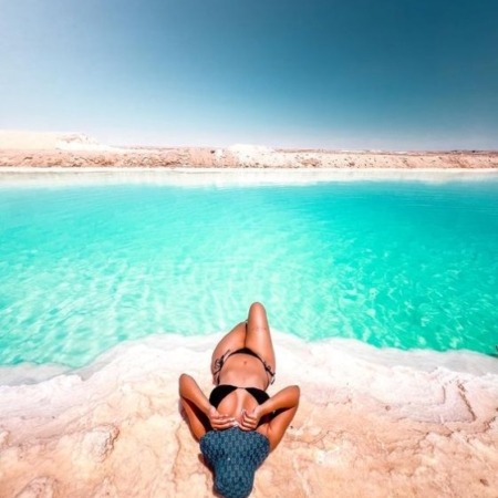 salt lakes siwa oasis