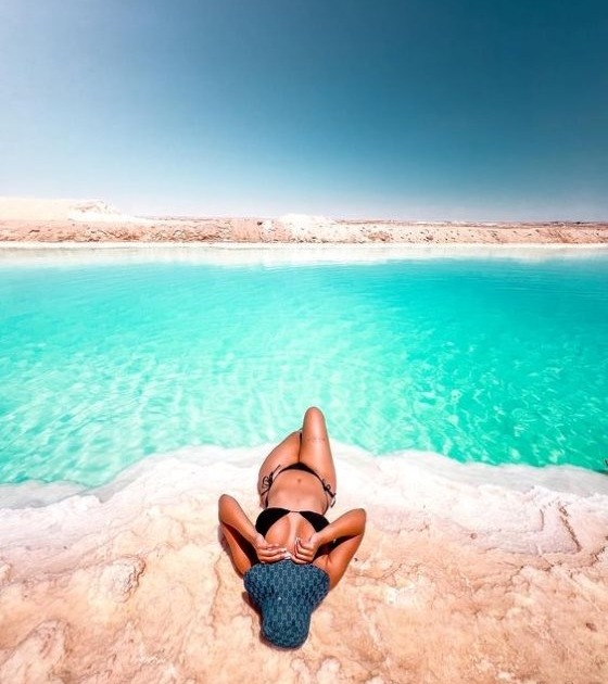 salt lakes siwa oasis